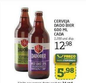 Cooper Cerveja Dado Bier Cada oferta