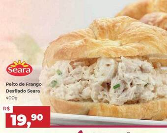 Villarreal Supermercados Peito De Frango Desfiado Seara oferta