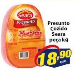 Vencedor Atacadista Presunto Cozido Seara peca 1kg oferta