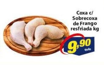 Vencedor Atacadista Coxa c/ Sobrecoxa de Frango Resfriada 1kg oferta