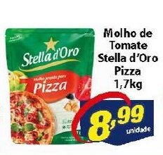 Vencedor Atacadista Molho de Tomate Stella D'Oro Pizza 1.7kg oferta