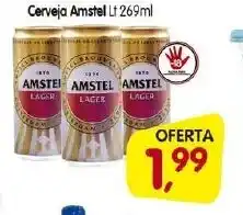 Cercadão Cerveja Amstel lata 269ml oferta