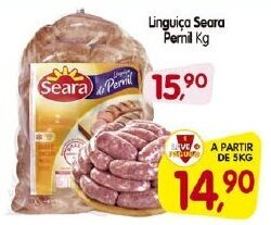 Cercadão Linguica Seara Pernil 1kg oferta