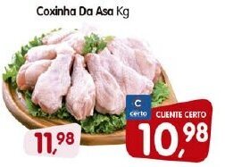 Cercadão Coxinha da Asa 1kg oferta