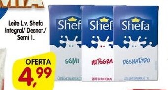 Leite L.V Shefa Integral/ Desnat./ Semi 1L