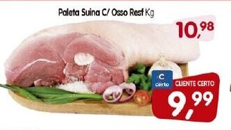 Cercadão Paleta Suina c/ Osso Resfriada 1kg oferta