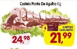 Cercadão Costela Ponta de Agulha 1kg oferta