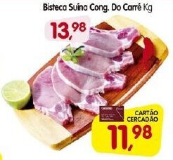 Cercadão Bisteca Suina Cong. Do Carne 1kg oferta