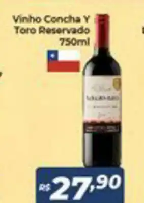 Atakarejo Vinho Concha y Toro Reservado 750ml oferta