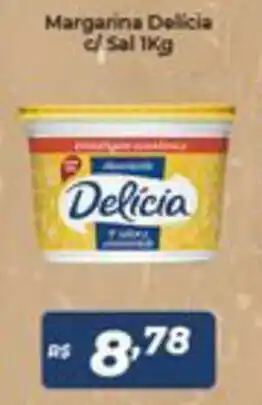 Margarina Delicia c/ Sal 1kg