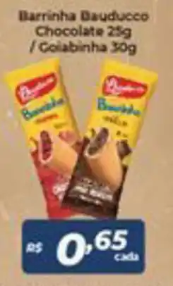 Barrinha Bauducco Chocolate 25g/ Goiabinha 30g