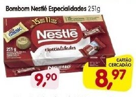 Cercadão Bombom Nestle Especialidads 251g oferta