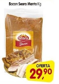 Cercadão Bacon Seara Manta 1kg oferta