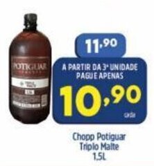 Chopp Potiguar Triplo Malte 1.5L