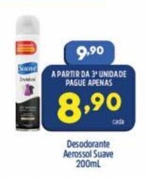 Arena Atacado Desodorante Aerossol Suave 200ml oferta