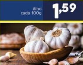 Arena Atacado Alho cada 100g oferta