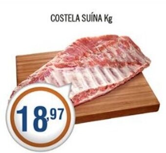 Central Supermercados Costela Suina 1kg oferta