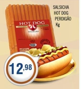 Central Supermercados Salsicha Hot Dog Perdigao 1kg oferta