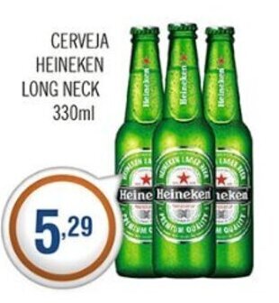 Central Supermercados Cerveja Heineken Long Neck 330ml oferta