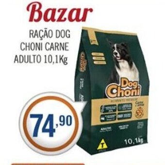 Racao Dog Choni Carne Adulto 10.1kg