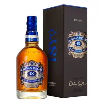 Whisky escocês chivas regal 18 anos - 750 ml