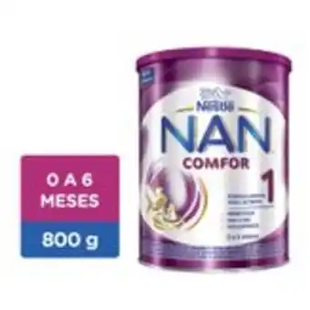 Sam's Club Fórmula infantil para lactentes nan comfor 1 nestlé lata 800g oferta