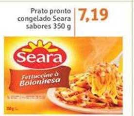 Sonda Prato Pronto Congelado Seara Sabores oferta