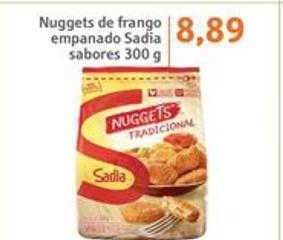 Sonda Nuggets De Frango Empanado Sadia Sabores oferta