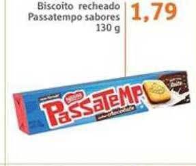 Sonda Biscoito Recheado Passatempo Sabores oferta
