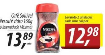 Asun Café Solúvel Nescafé Vidro oferta