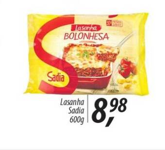 Asun Lasanha Sadia oferta