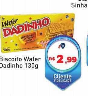 Tonin Superatacado Biscoito Wafer Dadinho oferta