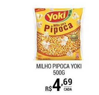 San Michel Supermercados Milho Pipoca Yoki oferta