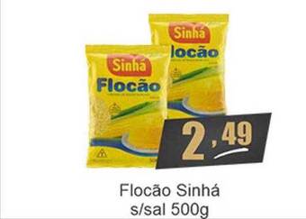 Dubom Supermercados Flocão Sinhá S Sal oferta