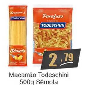 Dubom Supermercados Macarrão Todeschini Sêmola oferta