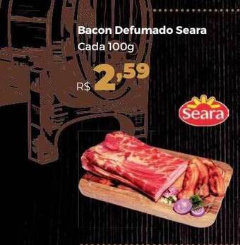 Villarreal Supermercados Bacon Defumado Seara oferta