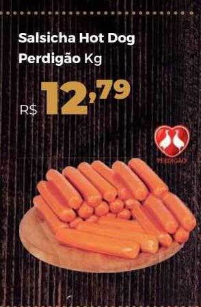 Villarreal Supermercados Salsicha Hot Dog Perdigão oferta