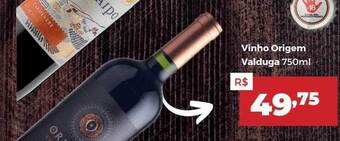 Villarreal Supermercados Vinho Origem Valduga oferta