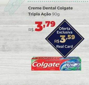 Villarreal Supermercados Creme Dental Colgate Tripla Ação oferta