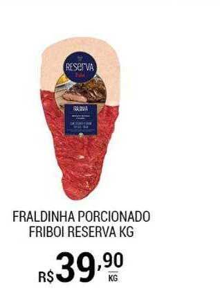 San Michel Supermercados Fraldinha Porcionado Friboi Reserva oferta