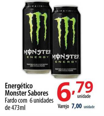 Energético Monster Sabores