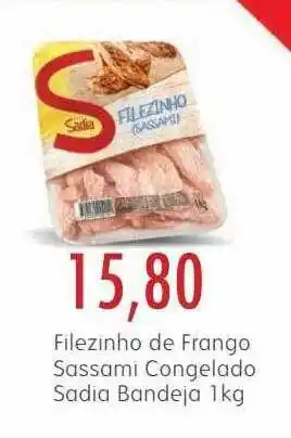 Epa Filezinho De Frngo Sassami Congelado Sadia Bandeja oferta