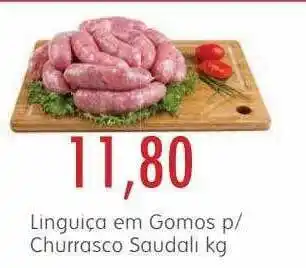 Epa Linguiça Em Gomos P Churrasco Saudali oferta