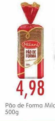 Pão De Forma Milani