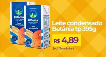 Super Lagoa Leite Condensado Betânia oferta