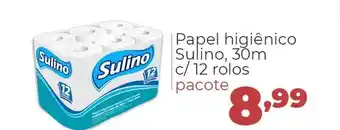 Super Nicolini Papel Higiênico Sulino oferta