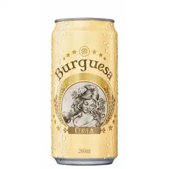Cerveja burguesa lata 269ml