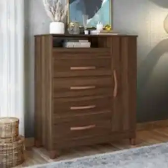 Novo Mundo Gaveteiro lee cedro com porta oferta
