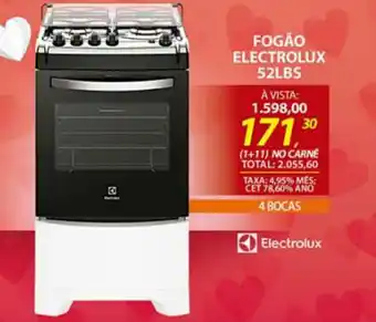 Lojas Cem Fogao Electrolux 52LBS oferta