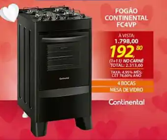 Fogao Continental FC4VP